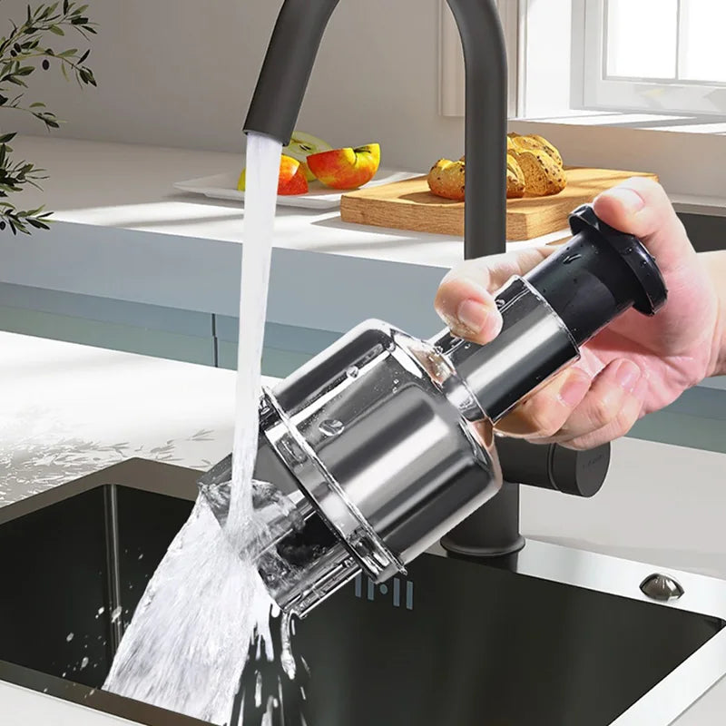 Vertical Press Garlic & Onion Chopper - Manual Hand-Powered Food Mincer | No Electricity Needed
